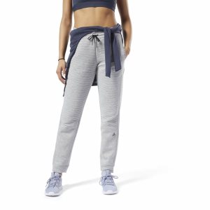 Reebok Workout Ready Sweat Hosen Damen - Grau - DE 708-WBE